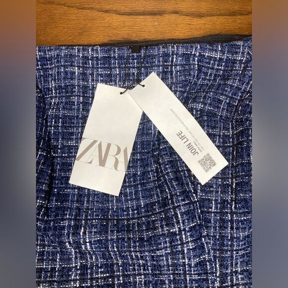 NWT Zara Texture Off-Shoulder Square Neckline, size S. Art 8741 - Picture 2 of 5